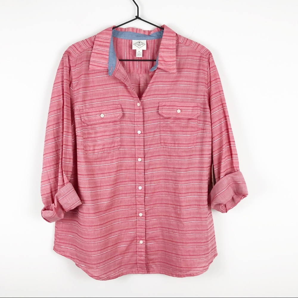 ST. JOHN’S BAY Button Down Top